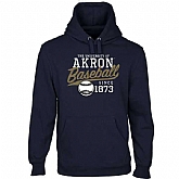 Men's Akron Zips Ballpark Pullover Hoodie - Navy Blue,baseball caps,new era cap wholesale,wholesale hats